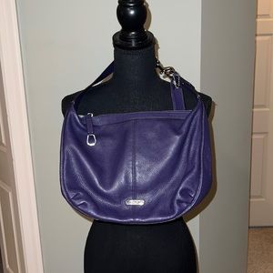 Purple Coach Purse
